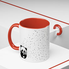 Load image into Gallery viewer, SPECKLES - Sneezing Panda - Accent Mug
