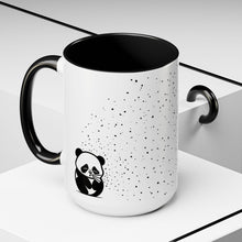 Load image into Gallery viewer, SPECKLES - Sneezing Panda - Accent Mug
