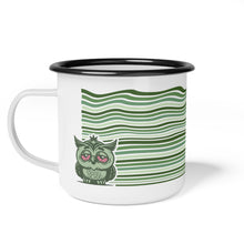 Load image into Gallery viewer, LIL GREEN BUDS - &quot;Kush&quot; the Owl - Camping Mug
