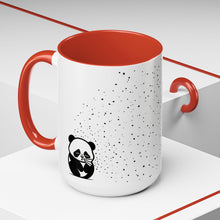 Load image into Gallery viewer, SPECKLES - Sneezing Panda - Accent Mug
