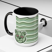 Load image into Gallery viewer, LIL GREEN BUDS - &quot;Beans&quot; the Bear - Accent Mug
