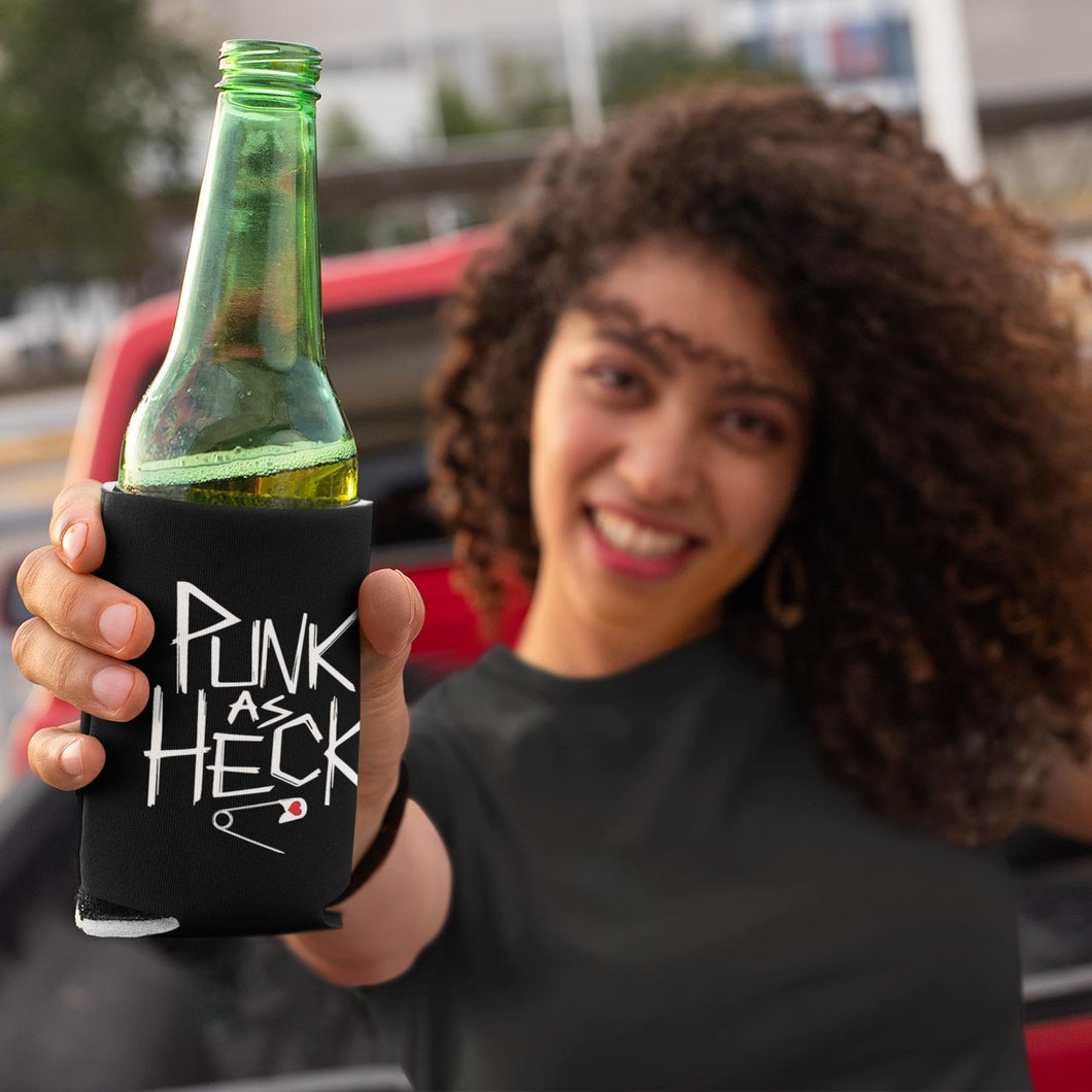 PUNK AS HECK - Safety Pin - Koozie