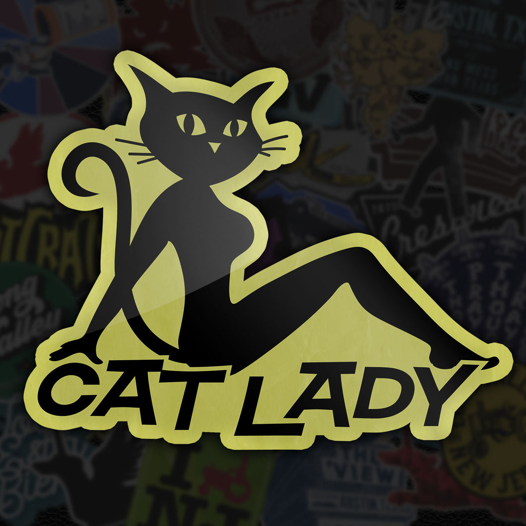 CAT LADY - Sticker