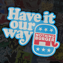 Load image into Gallery viewer, Nothing Burger Sticker Pack
