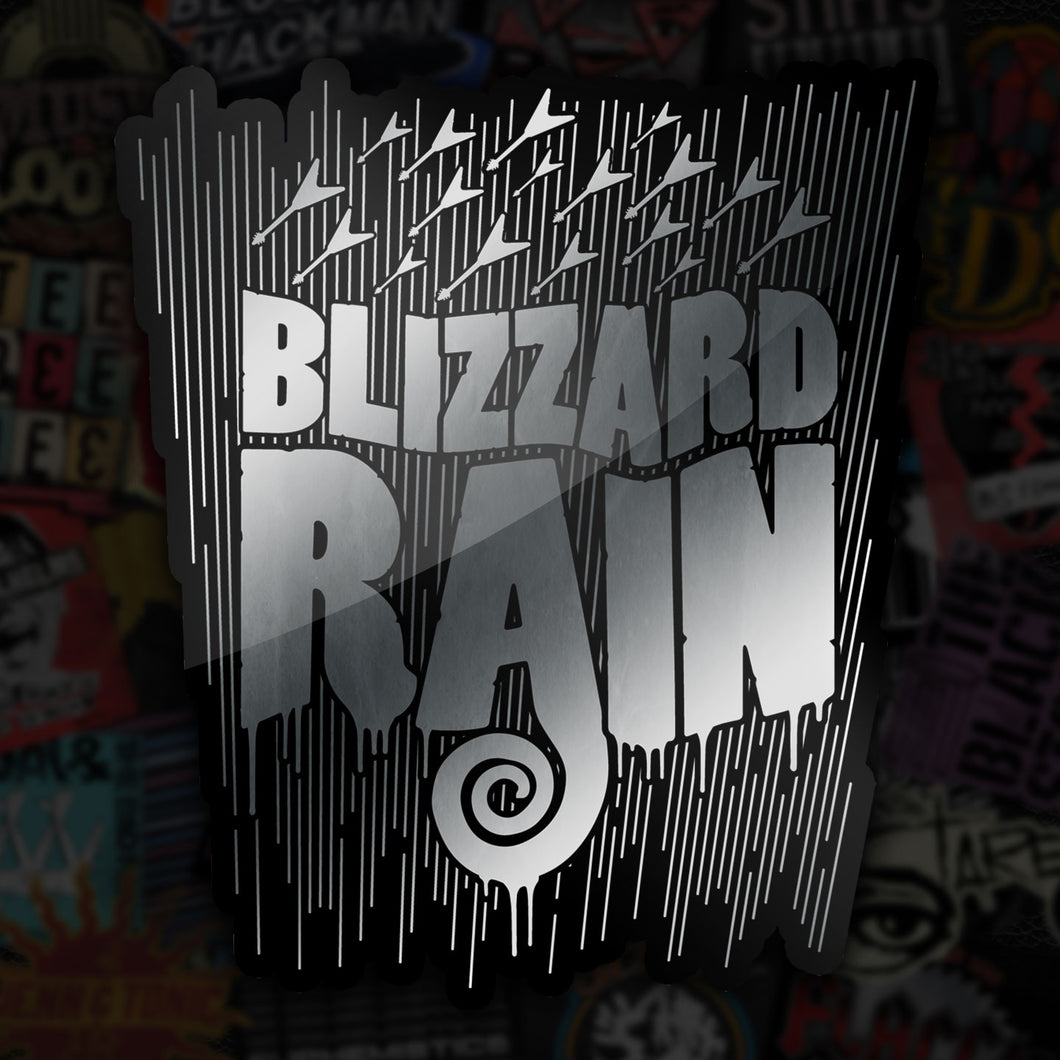 MB #25 - BLIZZARD RAIN - Sticker