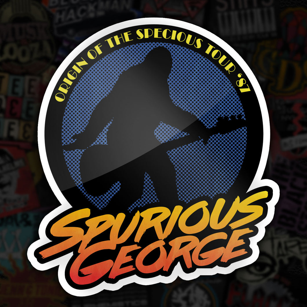 MB #12 - SPURIOUS GEORGE - Sticker