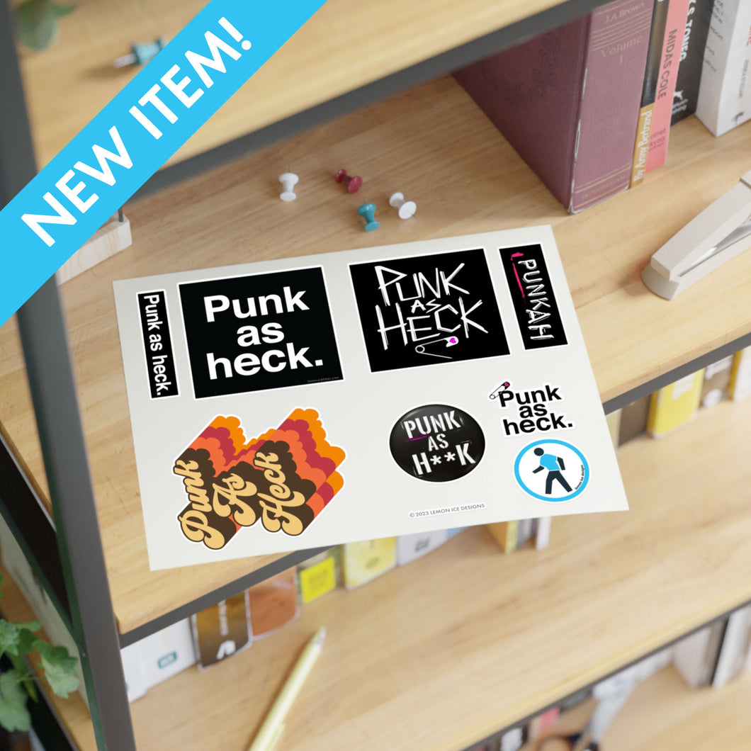 Punk As Heck Sticker Pack
