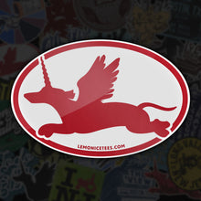Load image into Gallery viewer, FLYING PEGAWEENICORN - Sticker
